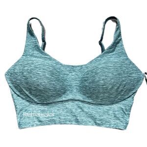 Victorias Secret Lightweight Allegro Medium Support Lined Sports bra Green